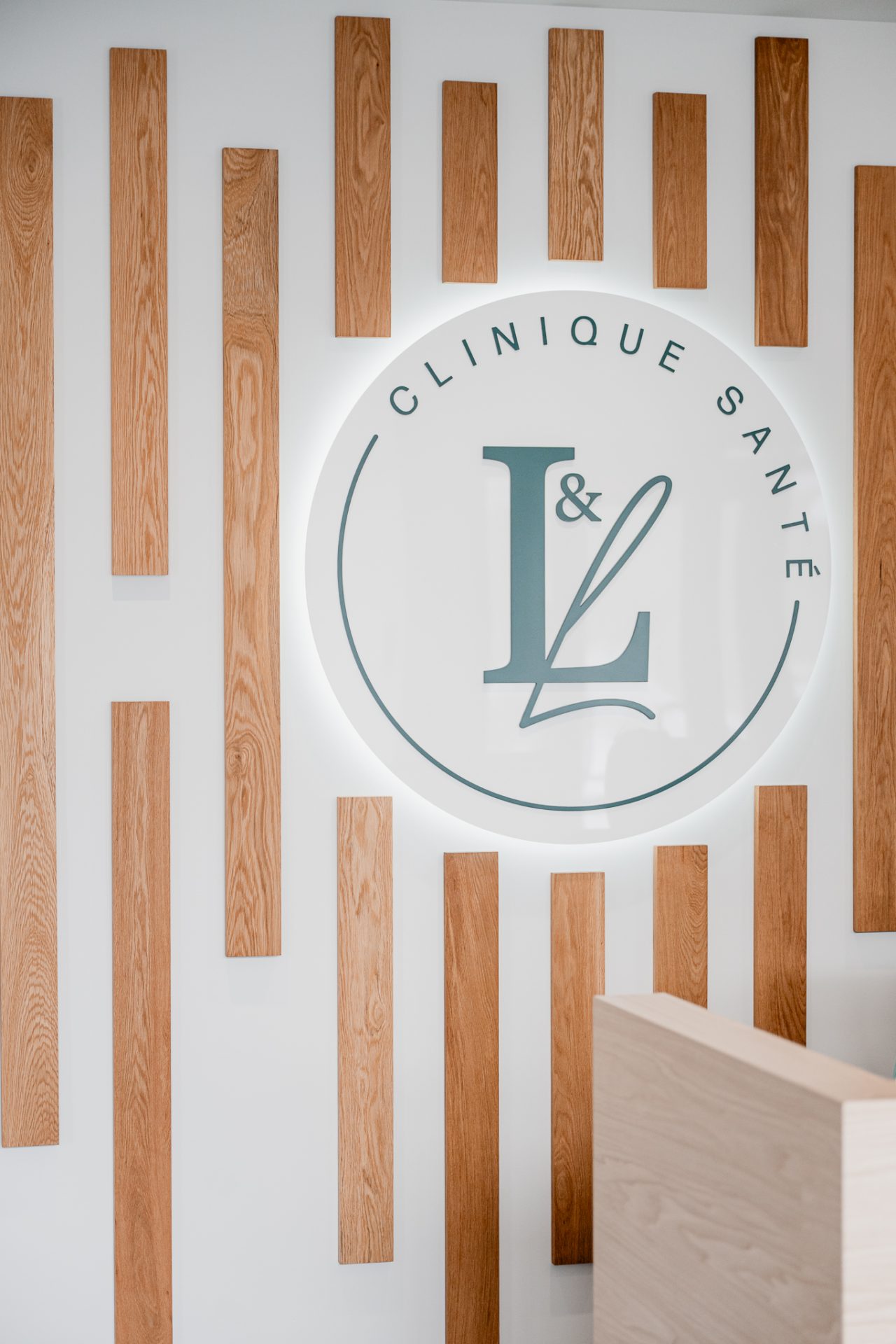accueil de la clinique privée